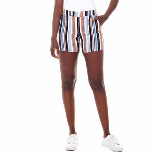 itlm -- NWOT----lisa multi stripe techno short